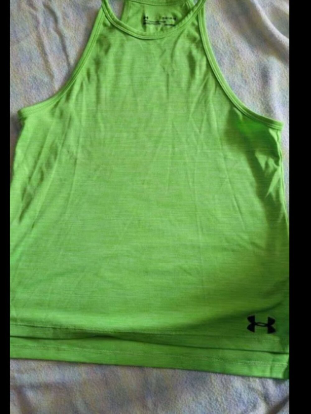 Girls size large under armour tank top